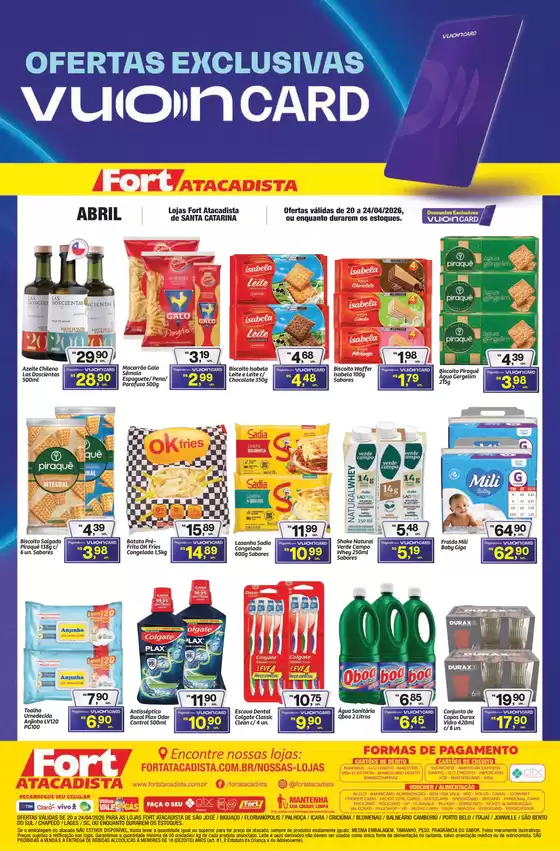 Catálogo Fort Atacadista em São João-PR | SC Fort Vuon 20 a 24 ABR 26 | 2026-04-20T00:00:00.000Z - 2026-04-24T00:00:00.000Z