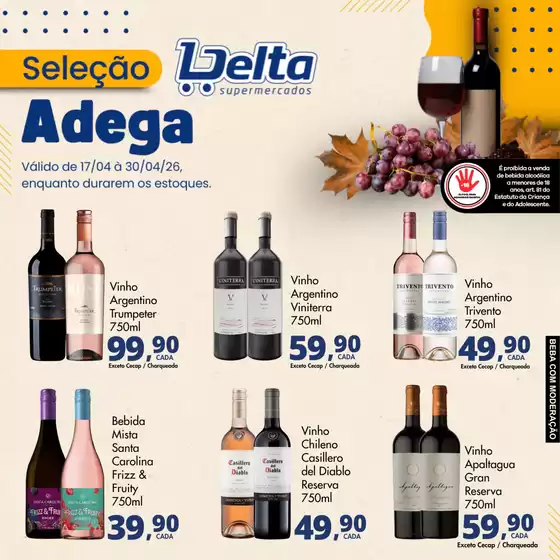 Catálogo Delta Supermercados | Descontos e promoções | 2026-04-17T00:00:00.000Z - 2026-04-30T00:00:00.000Z