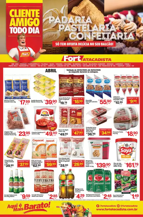 Catálogo Fort Atacadista em São João-PR | SC Fort Food Pastelaria 20 a 26 ABR 26 Regional | 2026-04-20T00:00:00.000Z - 2026-04-26T00:00:00.000Z