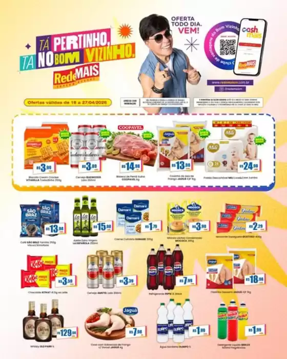 Catálogo Rede Mais Supermercados | Ofertas | 2026-04-20T00:00:00.000Z - 2026-04-27T00:00:00.000Z
