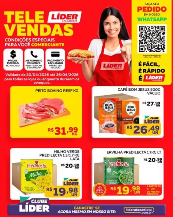 Catálogo Líder Atacadista | Tele Vendas | 2026-04-20T00:00:00.000Z - 2026-04-26T00:00:00.000Z