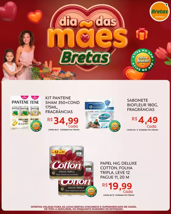 Catálogo Supermercado Bretas | Ofertas especiais para você | 2026-04-17T00:00:00.000Z - 2026-04-23T00:00:00.000Z