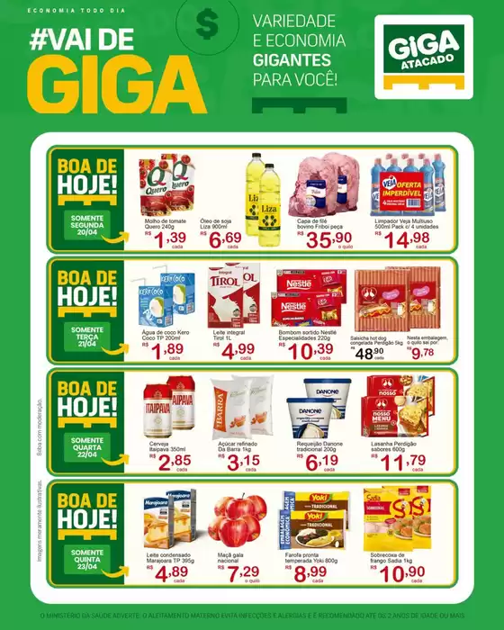 Catálogo Giga Atacado | Ofertas exclusivas | 2026-04-20T00:00:00.000Z - 2026-04-23T00:00:00.000Z