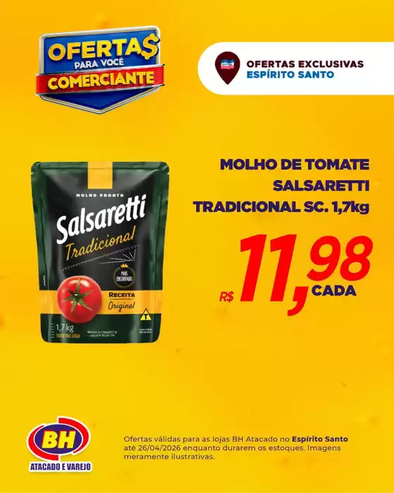 Catálogo Supermercados BH | Ofertas especiais atraentes para todos | 2026-04-21T00:00:00.000Z - 2026-04-26T00:00:00.000Z