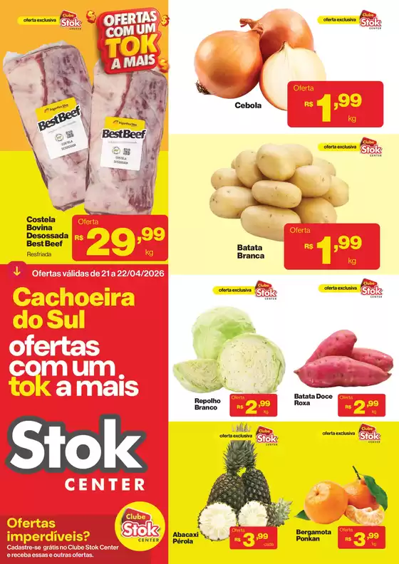 Catálogo Stok Center | 53705 Encarte stok center Cachoeira do Sul 21 a 22 de abril 1 | 2026-04-21T00:00:00.000Z - 2026-04-22T00:00:00.000Z