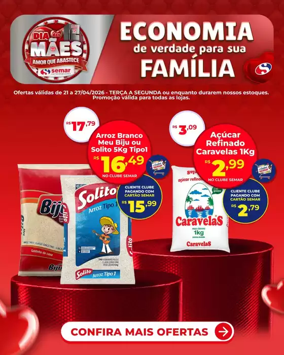 Catálogo Semar Supermercado | Descubra ofertas atraentes | 2026-04-21T00:00:00.000Z - 2026-04-27T00:00:00.000Z