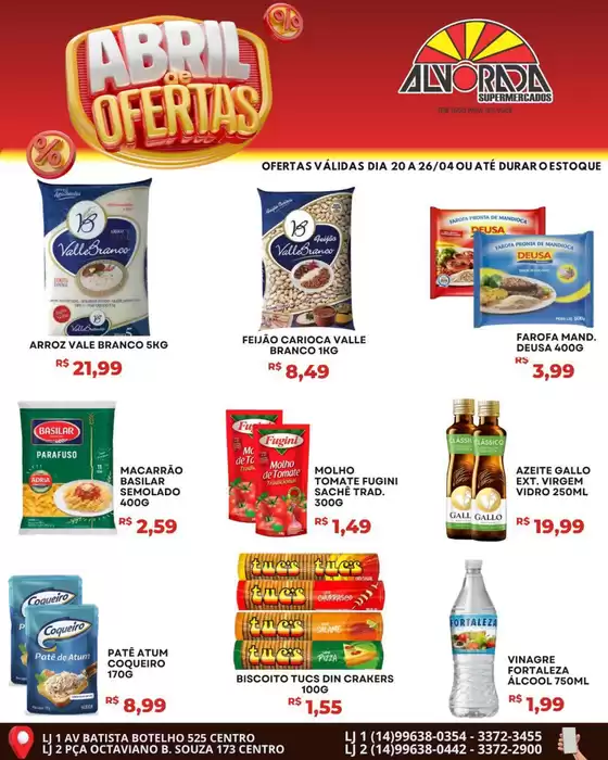 Catálogo Alvorada Supermercados | Melhores ofertas e descontos | 2026-04-20T00:00:00.000Z - 2026-04-26T00:00:00.000Z