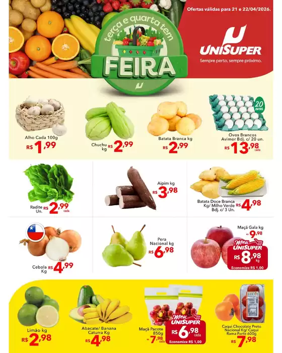 Catálogo UniSuper | Encarte UniSuper | 2026-04-21T00:00:00.000Z - 2026-04-22T00:00:00.000Z