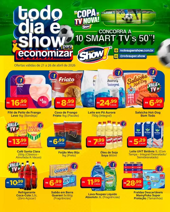 Catálogo Super Show | Encarte Super Show | 2026-04-21T00:00:00.000Z - 2026-04-26T00:00:00.000Z