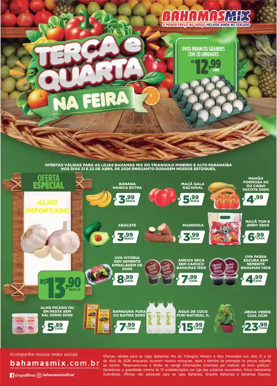 Catálogo Bahamas Mix | ENCARTE TERCA E QUARTA NA FEIRA TRIANGULO MINEIRO 2 02 | 2026-04-21T00:00:00.000Z - 2026-04-22T00:00:00.000Z