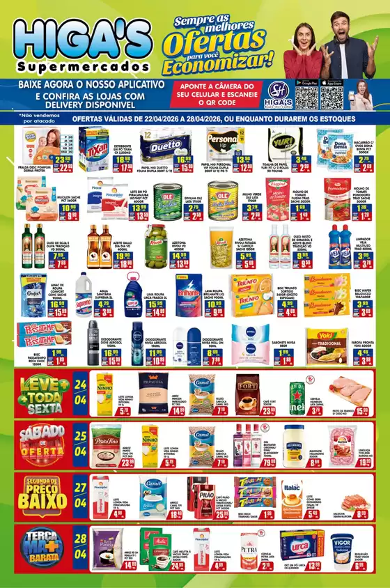 Catálogo Supermercado Higas | Higas ABR4 | 2026-04-22T00:00:00.000Z - 2026-04-28T00:00:00.000Z