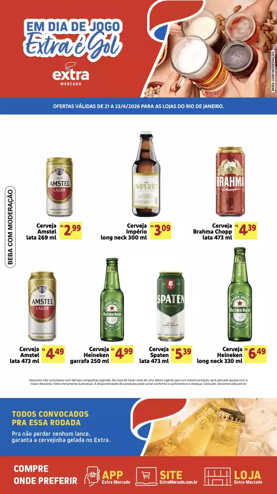 Catálogo Mercado Extra | Ótima oferta para todos os clientes | 2026-04-21T00:00:00.000Z - 2026-04-23T00:00:00.000Z