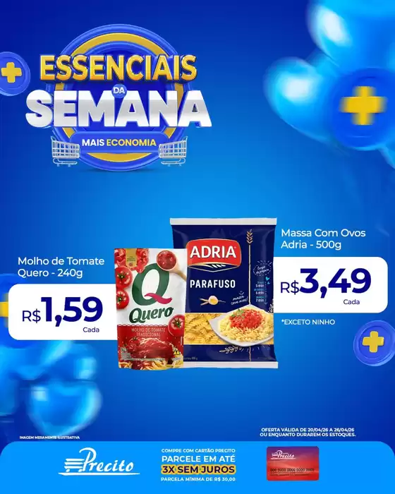 Catálogo Supermercado Precito | Ofertas exclusivas para nossos clientes | 2026-04-20T00:00:00.000Z - 2026-04-26T00:00:00.000Z
