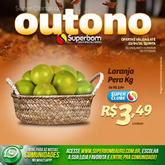 Catálogo Superbom Supermercados | Melhores ofertas para compradores econômicos | 2026-04-21T00:00:00.000Z - 2026-04-23T00:00:00.000Z