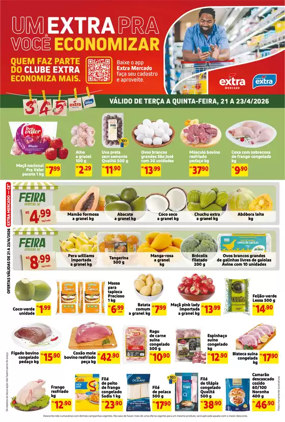 Catálogo Extra em Regeneração | Grandes descontos em produtos selecionados | 2026-04-21T00:00:00.000Z - 2026-04-23T00:00:00.000Z