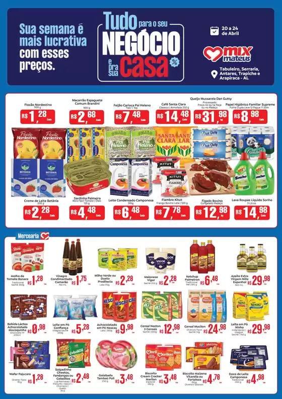 Catálogo Supermercados Mateus | Tudo Para Sua Casa e Negócio | 2026-04-20T00:00:00.000Z - 2026-04-24T00:00:00.000Z