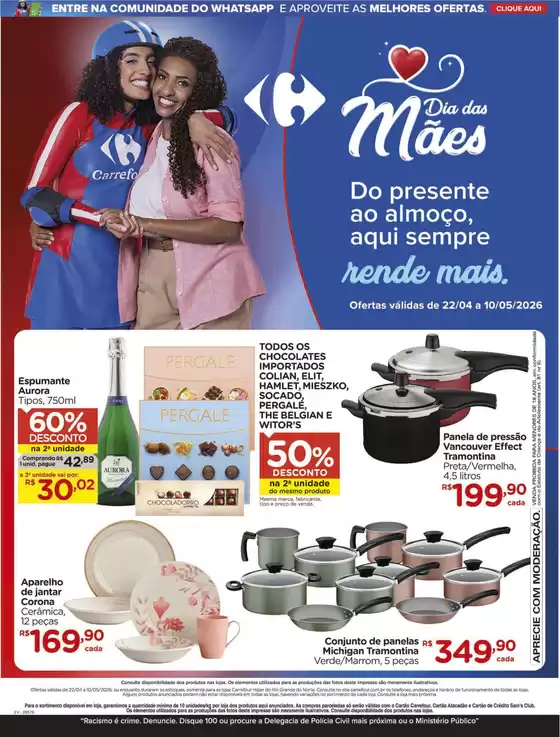 Catálogo Carrefour | Descubra ofertas atraentes | 2026-04-22T00:00:00.000Z - 2026-05-10T00:00:00.000Z
