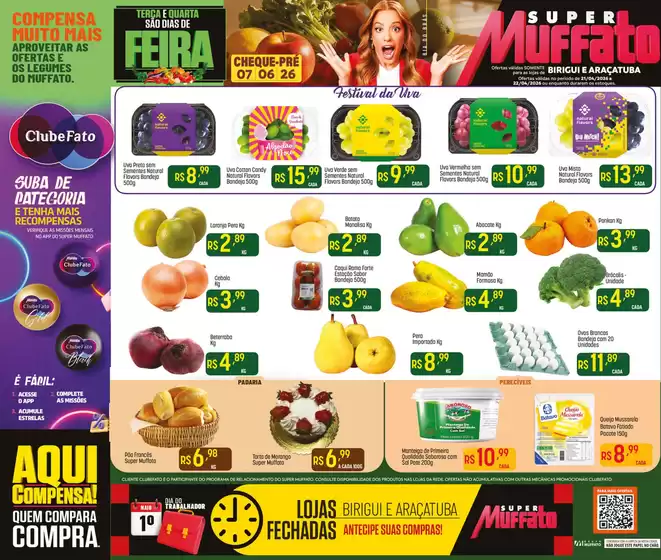 Catálogo Super Muffato | Nossas melhores ofertas para você | 2026-04-21T00:00:00.000Z - 2026-04-22T00:00:00.000Z
