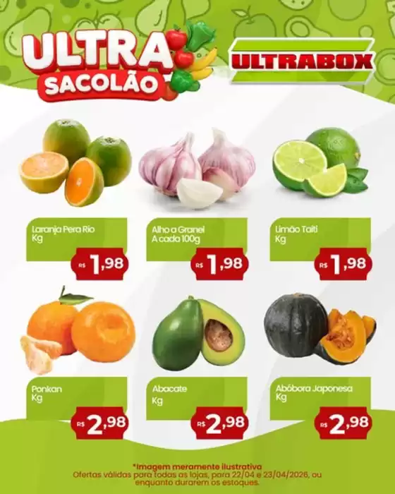 Catálogo Ultrabox | Sacolão  | 2026-04-22T00:00:00.000Z - 2026-04-23T00:00:00.000Z