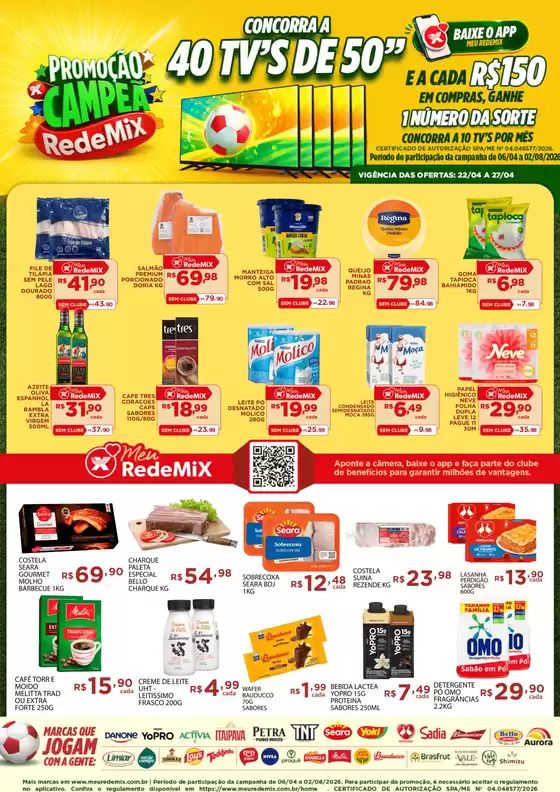 Catálogo Rede Mix | Promoçao Campeã | 2026-04-22T00:00:00.000Z - 2026-04-27T00:00:00.000Z