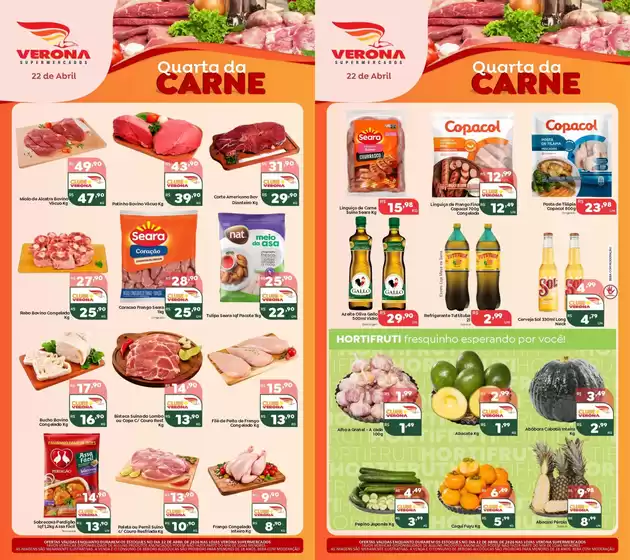 Catálogo Verona Supermercados | Encarte Verona Supermercados | 2026-04-22T00:00:00.000Z - 2026-04-22T00:00:00.000Z