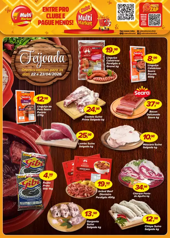 Catálogo Rede Multi Market | Encarte Rede Multi Market | 2026-04-22T00:00:00.000Z - 2026-04-23T00:00:00.000Z