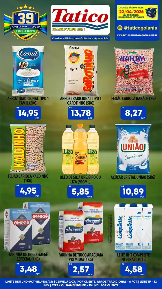 Catálogo Tatico | Ofertas especiais para você | 2026-04-22T00:00:00.000Z - 2026-04-22T00:00:00.000Z