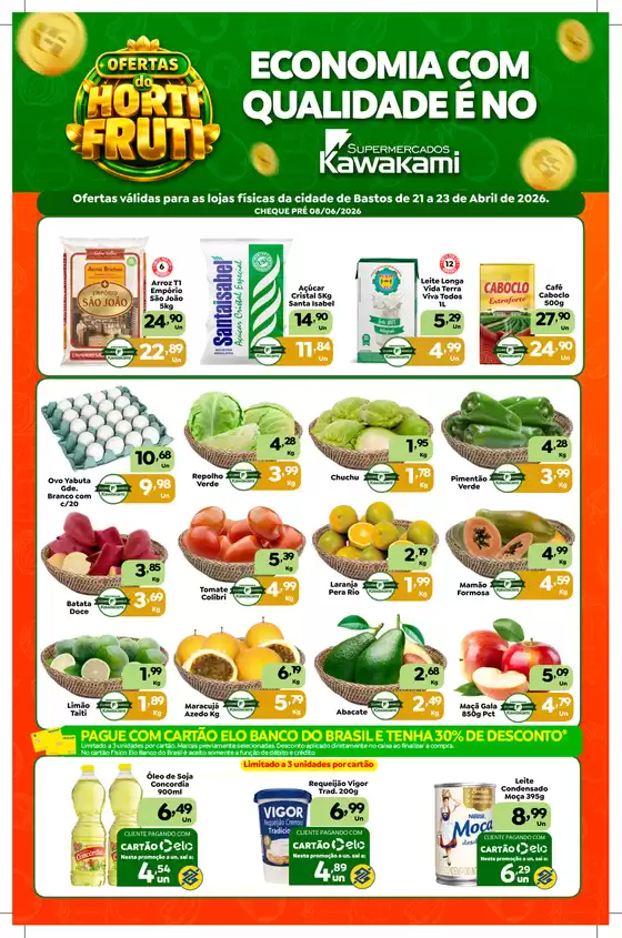 Catálogo Supermercados Kawakami | Ofertas - Bastos | 2026-04-22T00:00:00.000Z - 2026-04-23T00:00:00.000Z