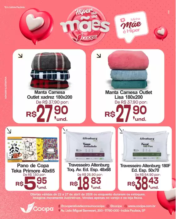 Catálogo Cocipa | Nossas melhores pechinchas | 2026-04-22T00:00:00.000Z - 2026-04-27T00:00:00.000Z