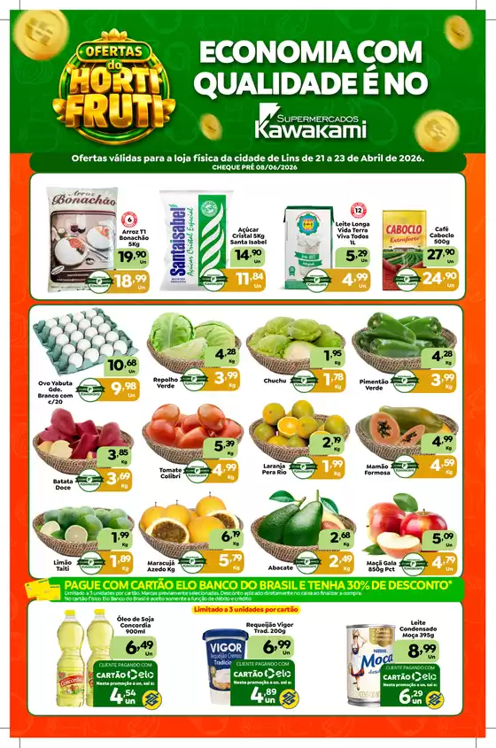 Catálogo Supermercados Kawakami | Ofertas - Lins | 2026-04-22T00:00:00.000Z - 2026-04-23T00:00:00.000Z