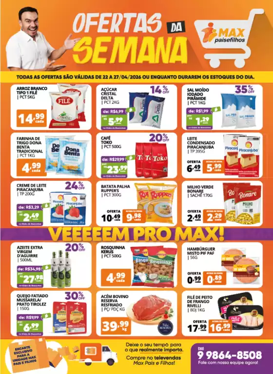 Catálogo Pais e Filhos Supermercados | Ofertas e promoções atuais | 2026-04-22T00:00:00.000Z - 2026-04-27T00:00:00.000Z