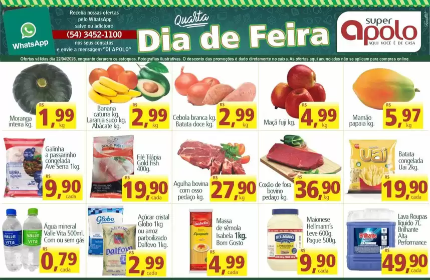Catálogo Super Apolo | Ofertas para caçadores de pechinchas | 2026-04-22T00:00:00.000Z - 2026-04-22T00:00:00.000Z