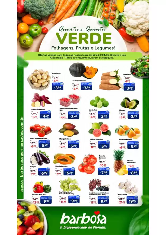 Catálogo Barbosa Supermercados | Quarta e Quinta | 2026-04-22T00:00:00.000Z - 2026-04-23T00:00:00.000Z