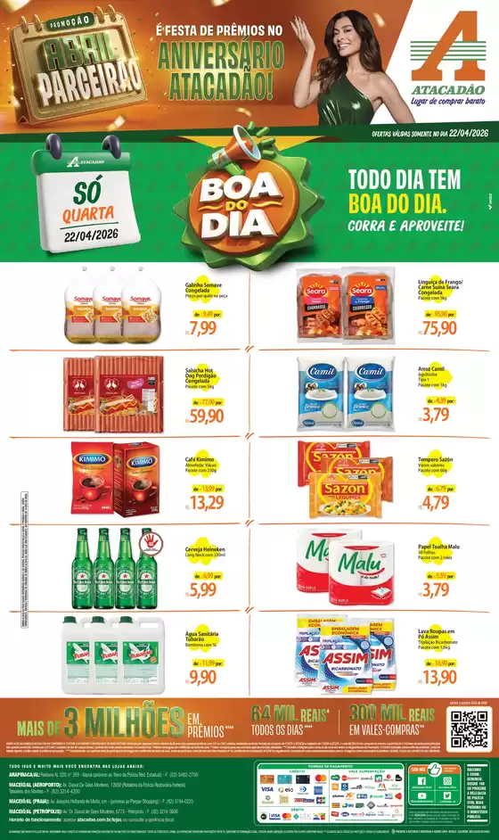 Catálogo Atacadão | Atacadão - Boa do Dia | 2026-04-22T00:00:00.000Z - 2026-04-22T00:00:00.000Z