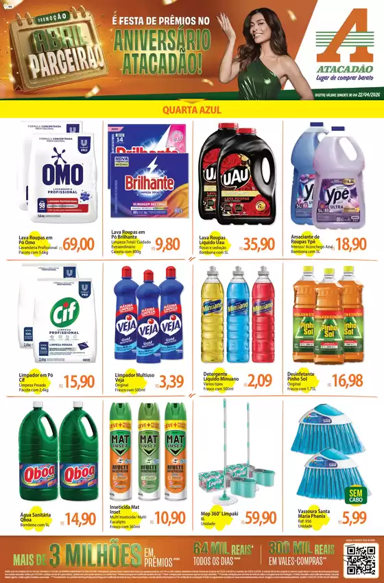 Catálogo Atacadão | Atacadão - Quarta Azul | 2026-04-22T00:00:00.000Z - 2026-04-22T00:00:00.000Z