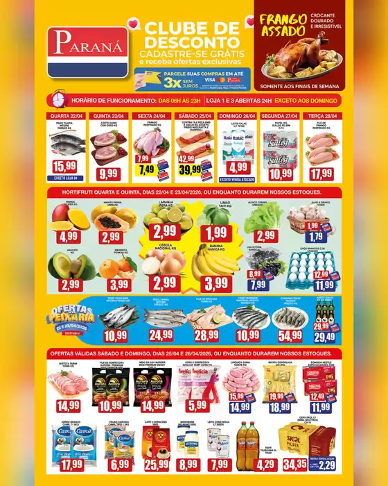 Catálogo Supermercados Paraná | Encarte Supermercados Paraná | 2026-04-22T00:00:00.000Z - 2026-04-28T00:00:00.000Z