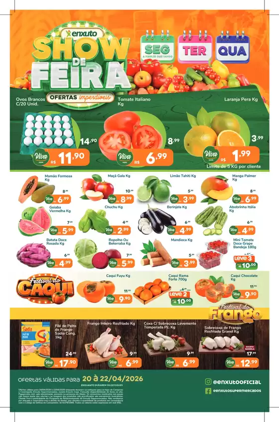 Catálogo Enxuto | Show de Feira | 2026-04-22T00:00:00.000Z - 2026-04-22T00:00:00.000Z