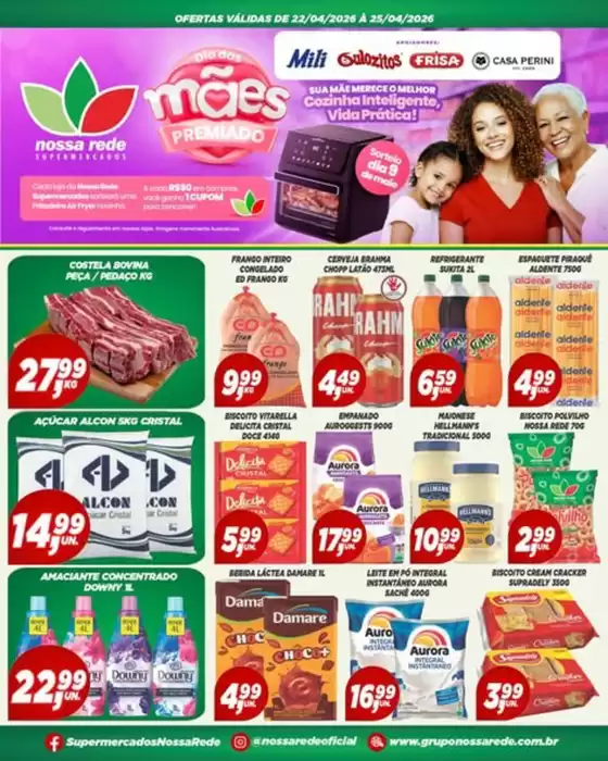 Catálogo Nossa Rede Supermercados | Dia Das Mães | 2026-04-22T00:00:00.000Z - 2026-04-25T00:00:00.000Z