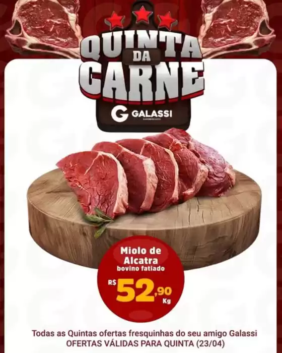 Catálogo Supermercados Galassi | Quinta Da Carne | 2026-04-23T00:00:00.000Z - 2026-04-23T00:00:00.000Z
