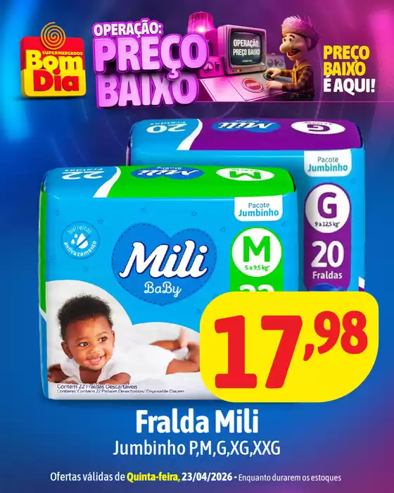 Catálogo Supermercados Bom Dia | Encarte Supermercados Bom Dia | 2026-04-23T00:00:00.000Z - 2026-04-23T00:00:00.000Z