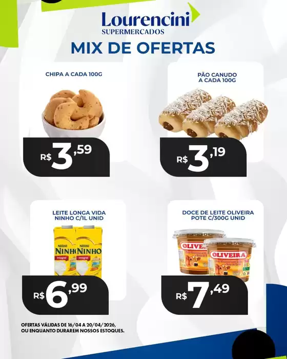 Catálogo Lourencini Supermercados | Encarte Lourencini Supermercados | 2026-04-23T00:00:00.000Z - 2026-04-23T00:00:00.000Z