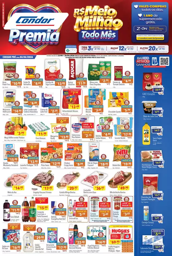 Catálogo Supermercados Condor | Encarte Supermercados Condor | 2026-04-23T00:00:00.000Z - 2026-04-26T00:00:00.000Z