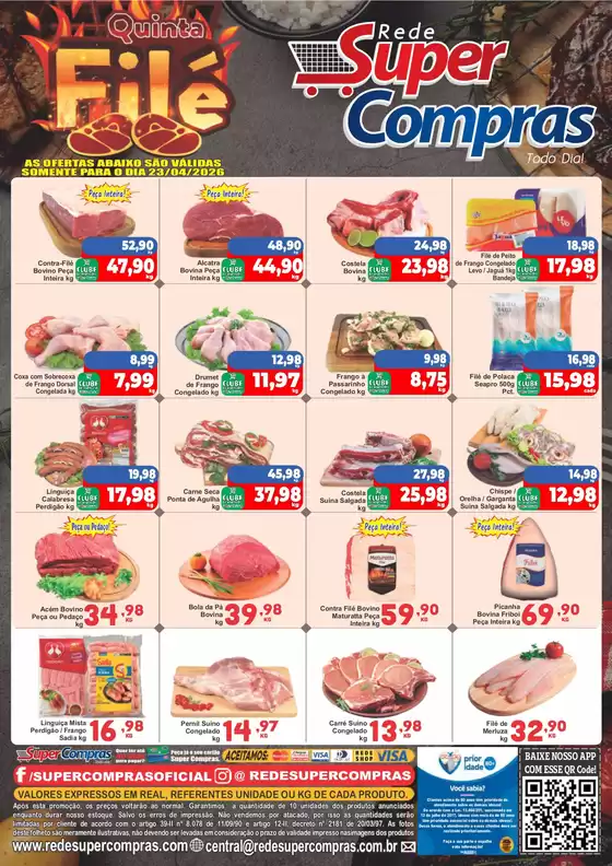 Catálogo Rede Super Compras | Pechinchas e ofertas atuais | 2026-04-23T00:00:00.000Z - 2026-04-23T00:00:00.000Z