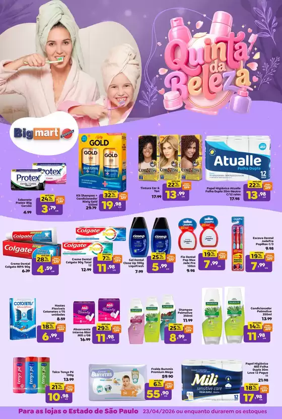 Catálogo Bigmart | Melhores ofertas para todos os caçadores de pechinchas | 2026-04-23T00:00:00.000Z - 2026-04-23T00:00:00.000Z