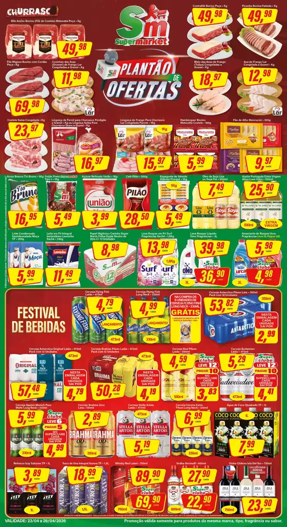 Catálogo Rede Supermarket | Encarte 23 26 | 2026-04-23T00:00:00.000Z - 2026-04-26T00:00:00.000Z