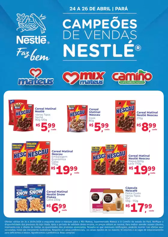 Catálogo Supermercados Mateus | Festival Nestlé | 2026-04-22T00:00:00.000Z - 2026-04-26T00:00:00.000Z
