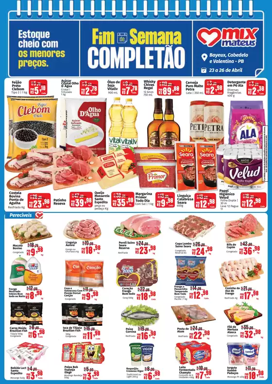 Catálogo Supermercados Mateus | FDS Completão | 2026-04-23T00:00:00.000Z - 2026-04-26T00:00:00.000Z