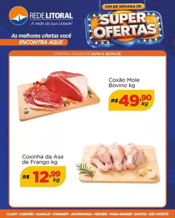 Catálogo Rede Litoral de Supermercados | Super Ofertas | 2026-04-24T00:00:00.000Z - 2026-04-26T00:00:00.000Z