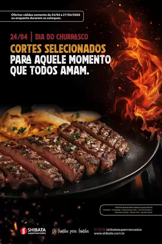 Catálogo Shibata Supermercados | Encarte Shibata Supermercados | 2026-04-24T00:00:00.000Z - 2026-04-27T00:00:00.000Z