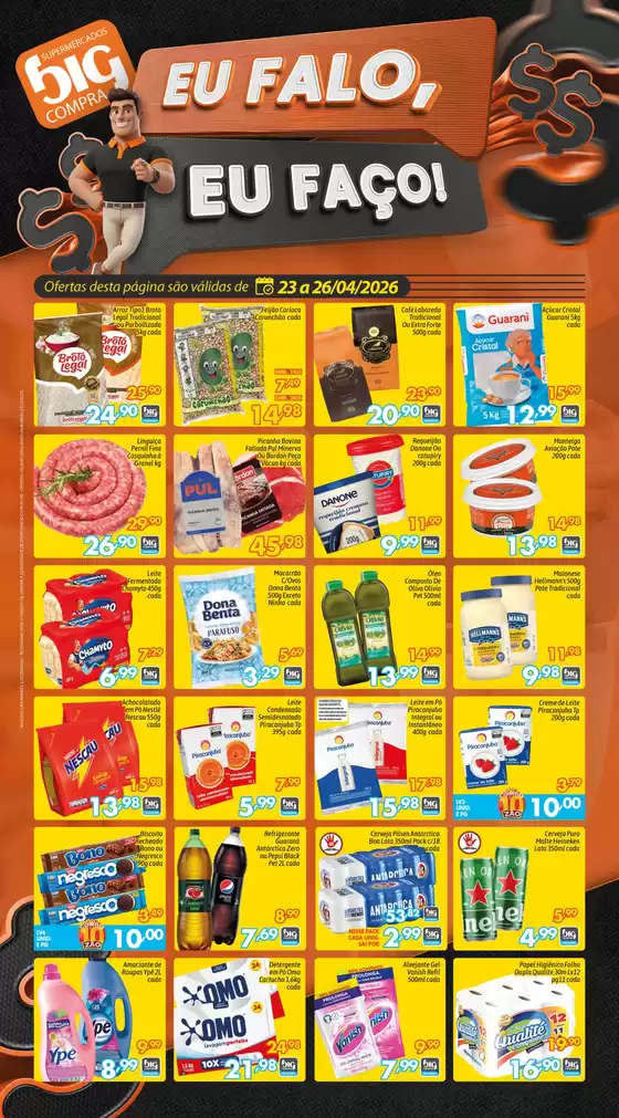 Catálogo Supermercados Big Compra | Ofertas Supermercados Big Compra | 2026-04-23T00:00:00.000Z - 2026-04-26T00:00:00.000Z